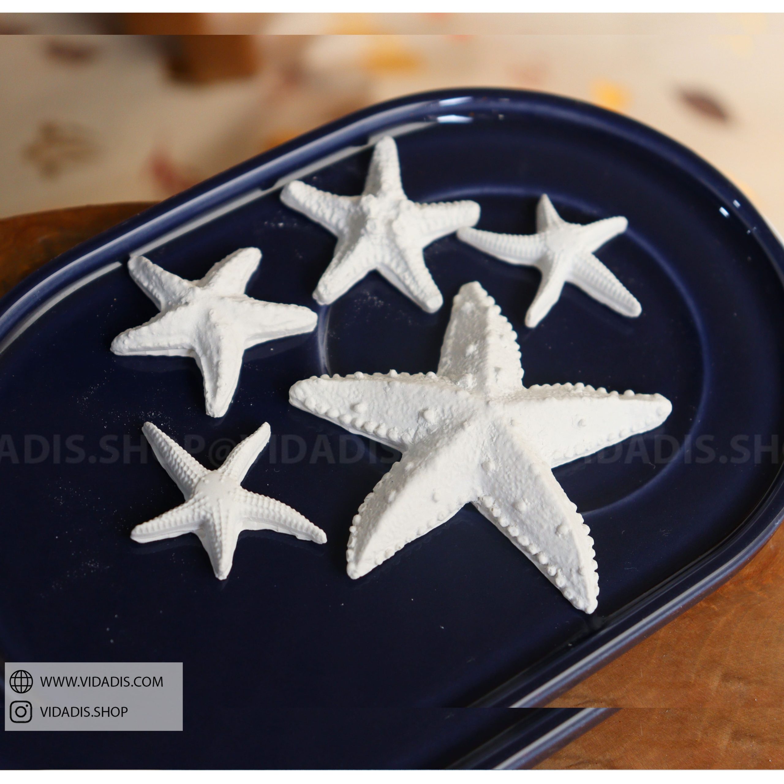 قالب سیلیکونی ستاره های دریایی