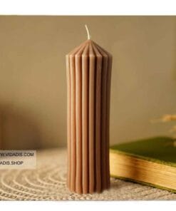 قالب سیلیکونی استوانه شیار دار کله قندی