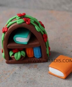 قالب سیلیکونی کتابخانه و کتاب