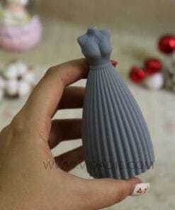 قالب سیلیکونی لباس عروس ژورنالی