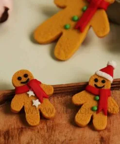 قالب سیبلیکونی ست کوکی زنجبیلی کوجک