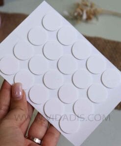 برچسب دو طرفه فیتیله شمع3