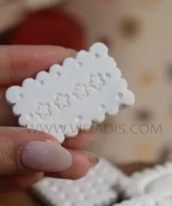 قالب سیلیکونی بیسکوئیت طرح 2