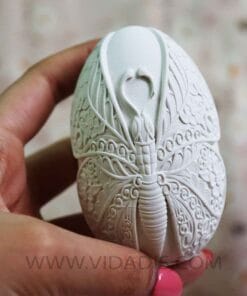 قالب سیلیکونی تخم مرغ طرح شاپرک3