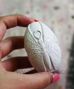 قالب سیلیکونی تخم مرغ طرح شاپرک 4