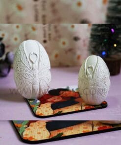 قالب سیلیکونی تخم مرغ طرح شاپرک2