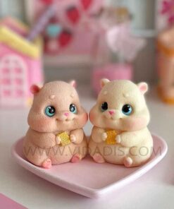 قالب سیلیکونی همستر طرح یک