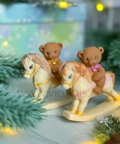 Alternative view of قالب سیلیکونی خرس اسب سوار