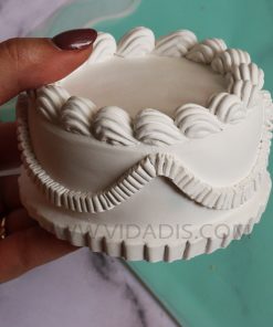 قالب سیلیکونی کیک خامه ای گرد