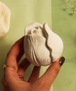 خرید و قیمت قالب سیلیکونی گل لاله بزرگ تپل