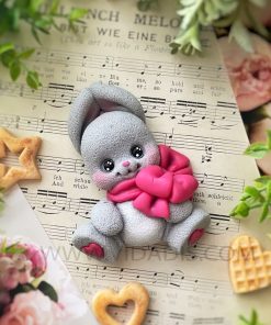 قیمت قالب سیلیکونی خرگوش پاپیون دار