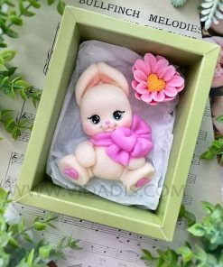 قالب سیلیکونی خرگوش بغل پاپیون با بهترین قیمت