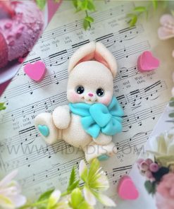 قالب سیلیکونی خرگوش بغل پاپیون در ویدادیس