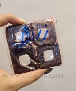 رنگ مکعبی زرشکی