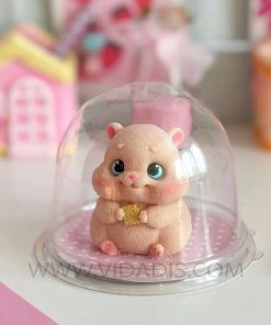 قالب همستر بیسکوئیت به دست کیوت برای شمعسازی