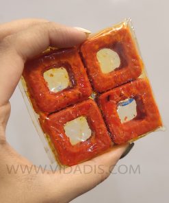 رنگ مکعبی شمع نارنجی