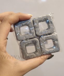 رنگ مکعبی نقره ای شمع سازی