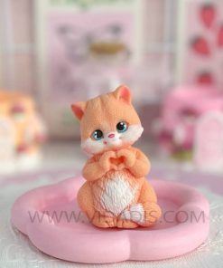 قالب سیلیکونی گربه لاو