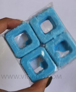 رنگ شمع آبی پاستلی