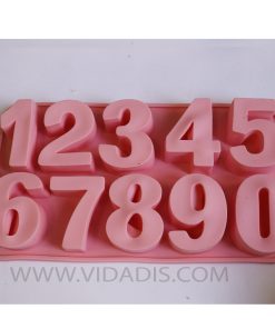 قالب سیلیکونی اعداد