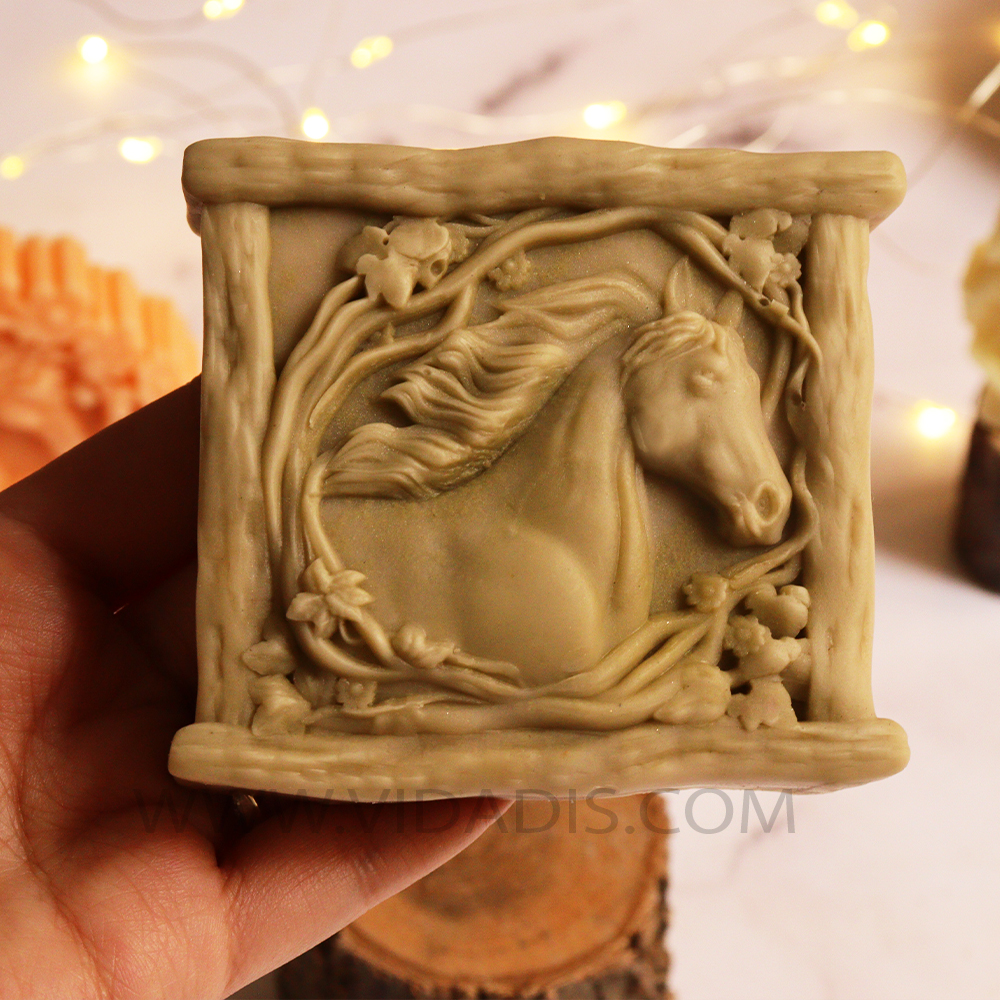 خرید قالب سیلیکونی قاب اسب