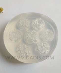 قیمت قالب سیلیکونی ست گل ۷ عددی