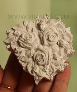 قالب سیلیکونی قلب گل رز با بهترین قیمت