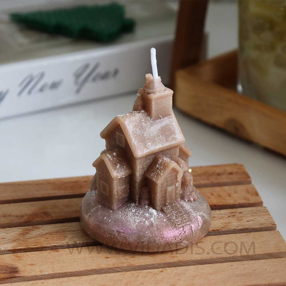 آموزش ساخت شمع قالبی تمیز و بدون حباب با رنگ های خاص و ترکیبی در کلاس حضوری خصوصی شمع سازی ویدادیس در تهران