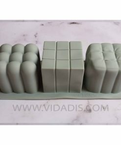 خرید و قیمت قالب سیلیکونی ورقه ای ست روبیک مینیمال