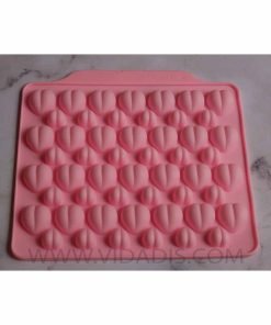 قالب سیلیکونی ورقه ای ست قلب ریز خط دار