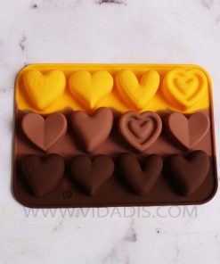 قالب سیلیکونی ورقه ای ست قلب