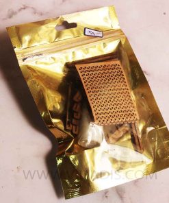 قیمت خرید پک فیتیله چوبی شومینه ای 10 عددی به همراه پایه فیتیله و مایع نسوز