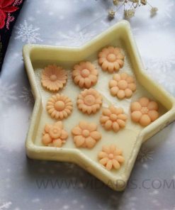 قالب سیلیکونی ست گل های ظریف