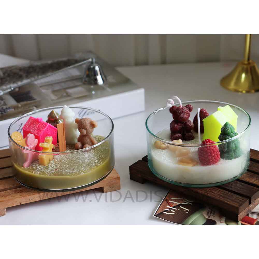 آموزش-شمع-تزئینی-در-شیشه