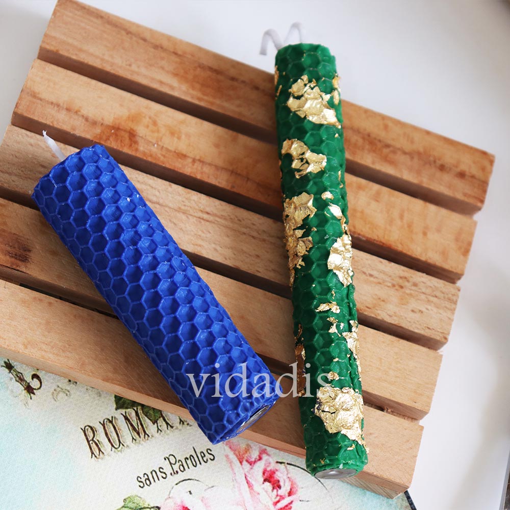 آموزش ساخت شمع با ورق موم عسل در دوره های حضوری و مجازی ویدادیس