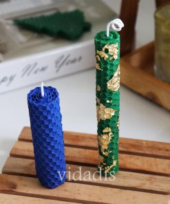 آموزش ساخت انواع شمع با ورق موم عسل در کلاس شمع سازی در شرق تهران