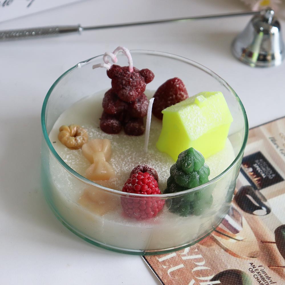 دوره شمع سازی حضوری در شرق تهران+ نمونه کار هنرجوی دوره شمع سازی ویدادیس در پیروزی تهران