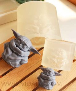 خرید قالب سیلیکونی بیبی یودا