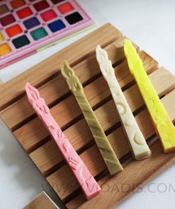 قالب سیلیکونی قلمی تولدی چهار عددی