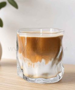 لیوان شیشه ای دفرمه
